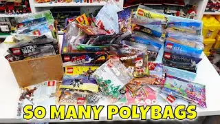 У меня МНОГО полиэтиленовых пакетов LEGO &mdash; новая серия видео?