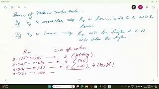 Radius Ratio Rule: Basic idea with derivations