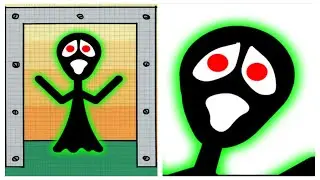 ЭТОТ ПРИЗРАК МЕНЯ ТРОЛЛИТ!!!! | stickman five nights survival 2