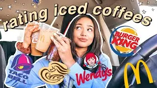 rating iced coffees from EVERY FAST FOOD RESTAURANT
