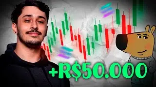 COMO EU FIZ 50 MIL REAIS TRADANDO MEMECOIN