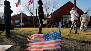 Polls close in Georgia as state votes in pivotal US Senate runoffs
