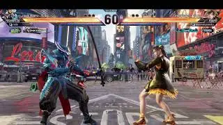 Tekken 8 Gameplay with lin xiaoyu