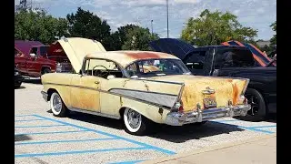 Chevrolet Bel-Air 1957 года выпуска, найденный в сарае.