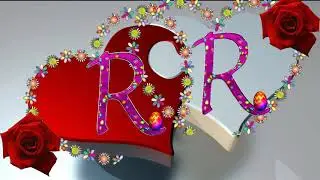 RR letter whatsapp status  | new status video | RR letter |rose effect