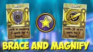 Wizard101: New Arcanum Astral Spells (Brace & Magnify)