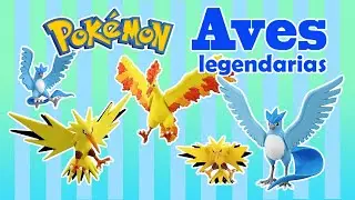 POKEMON AVES LEGENDARIAS DE KANTO COMPARACI&Oacute;N