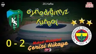 Kocaelispor - Fenerbah&ccedil;e / T&uuml;rkiye S&uuml;per Lig / 20.Hafta / Chat ile CANLI SOHBET, MUHABBET.