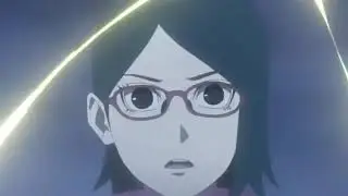 Sarada Copies Lightning Jutsu and Uses Genjutsu [60FPS]