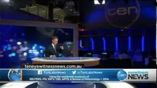 Ten Eyewitness News Late Montage 24/02/2014