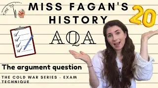 History GCSE How to answer a 20 mark question? (AQA)