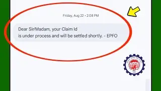 Dear Sir/Madam your Claim Id is under process and will be settled shortly EPFO ye kya hai