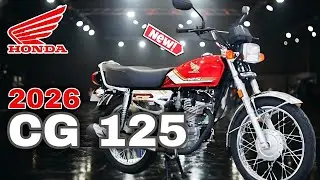 🚨Представлена ​​новая модель Honda CG 125 2026 года? &mdash; Полный обзор, цена и расход топлива!