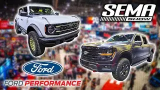First Look at the Ford Performance Booth at SEMA 2024