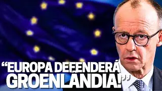 Europa x Trump! Alemanha e Reino Unido colocarão tropas na Groenlândia - defenderemos a ilha! OTAN?!