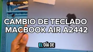 Cómo cambiar teclado de MacBook Pro A2442 M1