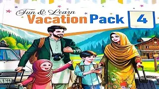 Class 4 | Summer Vacation homework 2025 | Dare Arqam school | grade 4 #svt #2025