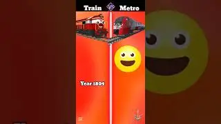 train vs metro #comparison #trending #shorts