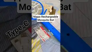 Nippo Rechargeable Mosquito Bat #ytshorts #home #gadgets #explore