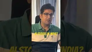 AI Stocks in India? #stockmarket #investing #trading