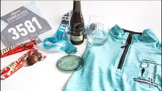 Race SWAG and Expo FREEBIES! One thing for certain is Wineglass takes race weekend perks seriously.