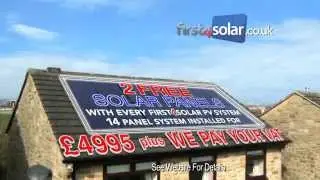 Save on electricity bills with First4Solar solar power