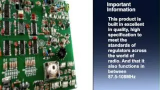 The Original Veronica / Aareff 1W PLL FM Transmitter / Exciter