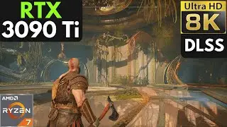 God of War: RTX 3090 Ti + Ryzen 7 5800X | 8K | Ultra Settings | DLSS Ultra Performance