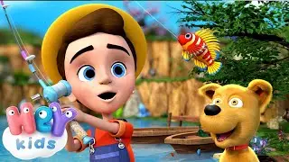 Mali Pecaros 🐟 Jen, dva, tri, čet'ri, pet 🐠 Ucimo da brojimo do 5 | HeyKids - Pesme za bebe