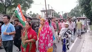 Dinhata movement against oppression of Bengali speaking people