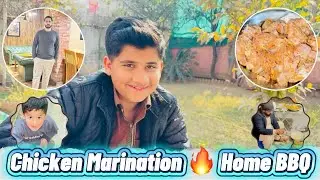 BBQ at Home 🍗🔥 | Shanu Ki Farmish Par Special BBQ | Part 1