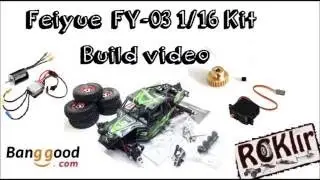 Feiyue FY-03 Eagle Brushless Kit - Build video