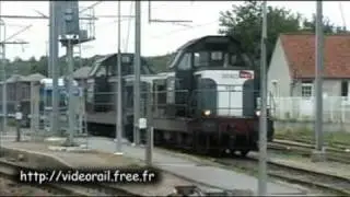 BB 66303 & BB 66214  ( SNCF ) + Fret Complet Tomberaux