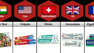 Toothpaste From Different Countries