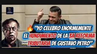 🔥!Furia! Senador J.P.: &ldquo;Los colombianos est&aacute;n mamados de pagar impuestos