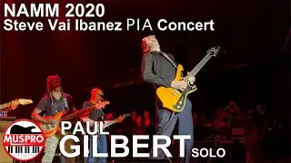 NAMM 2020: Paul Gilbert SOLO 