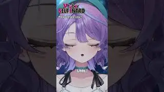 Vtuber Self Introduction - English Version #vtuberselfintro