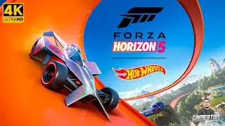 PC! FORZA HORIZON 5 EM 4K | CORRIDA DE PERIGO DAS CACHOEIRAS DA FLORESTA/DLC HOTWHEELS