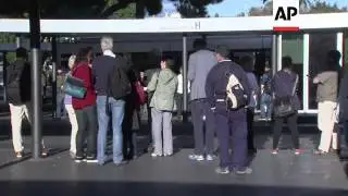 Transport workers join national strike causing some travel disruption
