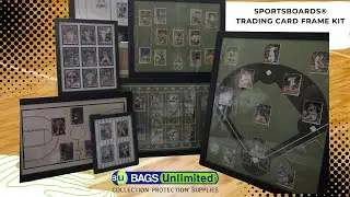 Sports Trading Card Frame Kit | Bags Unlimited