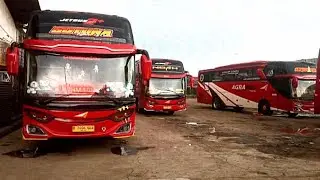 Menjelang mudik lebaran malah ada bus yang perpal sepi penumpang