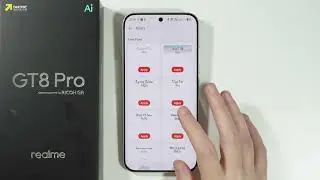 Realme GT 8 Pro: Как изменить стиль шрифта
