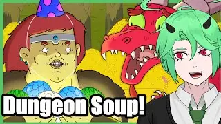 Hilarious DUNGEON SOUP reaction! - I can never predict these omg!