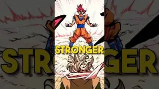 How Super Saiyan God Was Handled In The Manga #shorts #dragonball