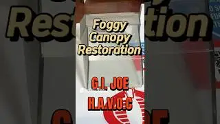 Cleaning the G.I. Joe HAVOC Canopy with NOVUS #gijoe