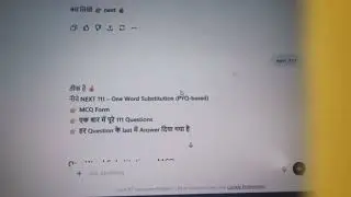 MCQ one words substitution 