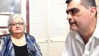 Plática con Carmelita, esposa de Héctor Espino