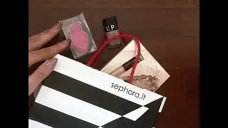 ASMR Sephora Haul (Becca, Sephora) UNBOXING, no talking
