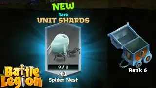 Battle legion Spider nest unlocked Rank 6 chest! Rank & win rate boost