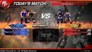 FIRE PRO WRESTLING WORLD Team BBW Vs Shooters Tag Team Match